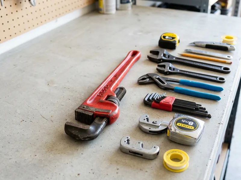 Professional plumbers in Marthasville, MO equipped with top-tier tools for residential and commercial plumbing services.
